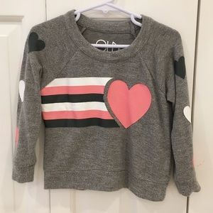 Chaser Girls Long Sleeve Knit Raglan